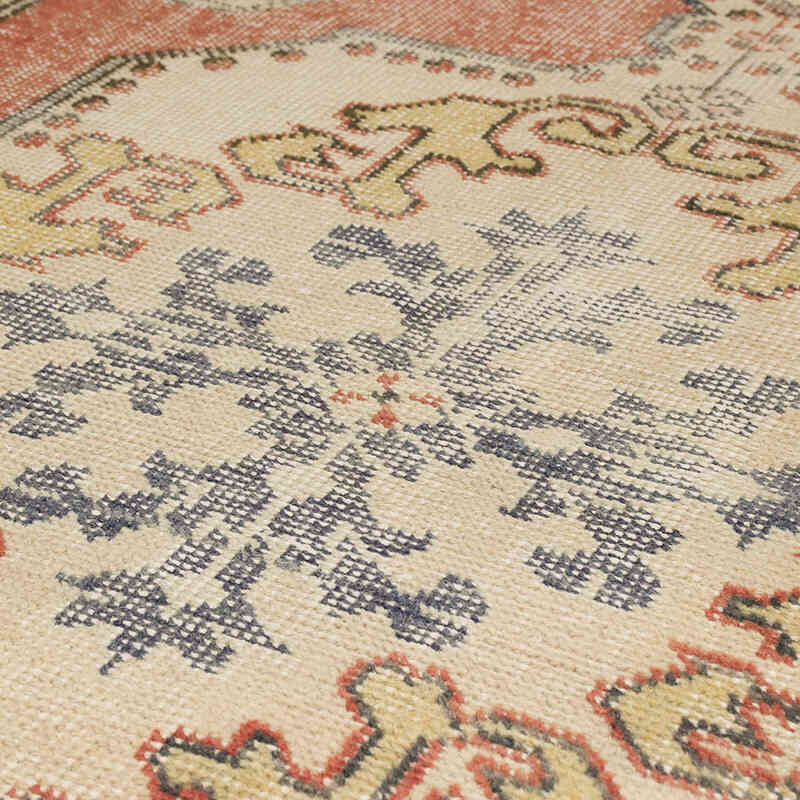 Vintage Turkish Hand-Knotted Rug - 4' 4" x 7' 5" (52" x 89") - K0049585