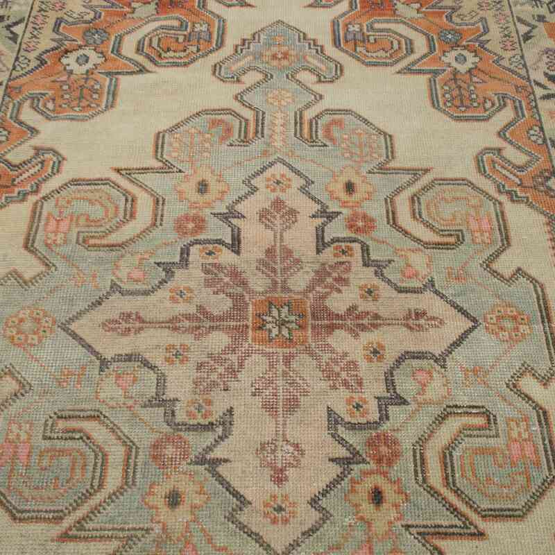Vintage Turkish Hand-Knotted Rug - 4' 4" x 7' 6" (52 in. x 90 in.) - K0049587