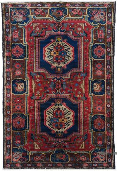Vintage Turkish Hand-Knotted Rug - 5' 7" x 8' 2" (67 in. x 98 in.)