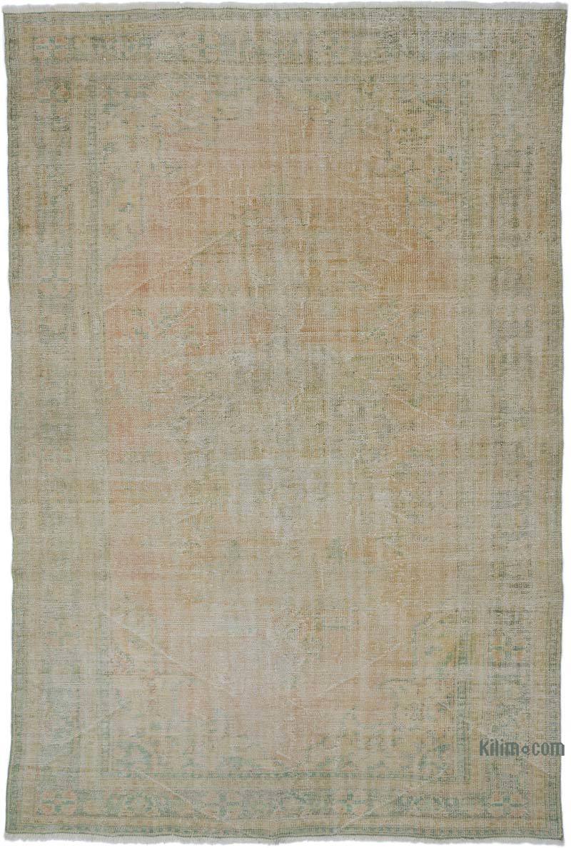Vintage Turkish Hand-Knotted Rug - 6' 9" x 10' 1" (81" x 121") - K0049598