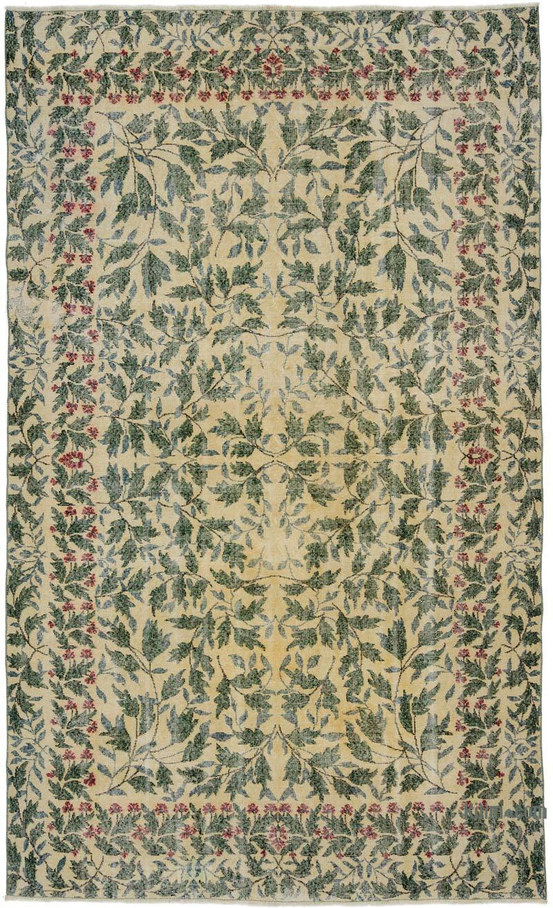 Alfombra Vintage Turca Anudada a Mano - 205 cm x 330 cm - K0049599