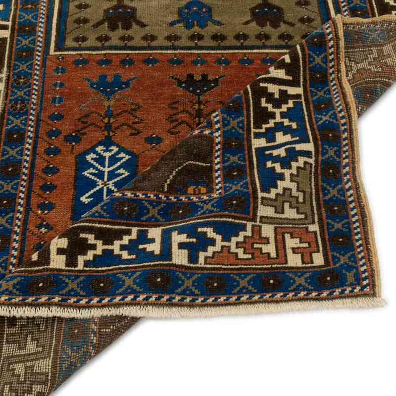 Vintage Turkish Hand-Knotted Rug - 3' 6" x 5' 6" (42 in. x 66 in.) - K0049605