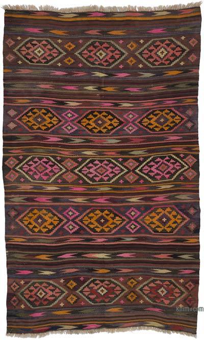 Vintage Kafkas Kazak Kilimi - 189 cm x 311 cm