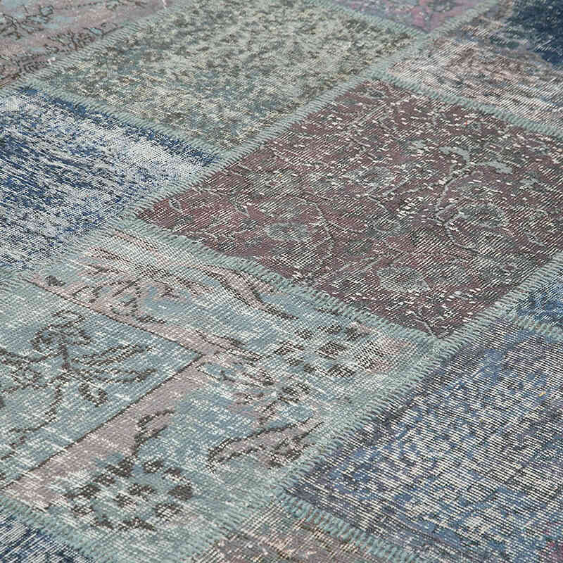 Boyalı Patchwork Halı - 251 cm x 354 cm - K0049719