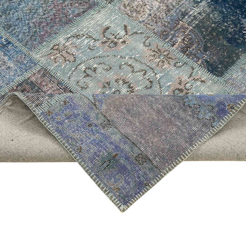 Boyalı Patchwork Halı - 251 cm x 354 cm - K0049719