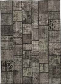 Patchwork Hand-Knotted Turkish Rug - 8' 4" x 11' 6" (100" x 138")