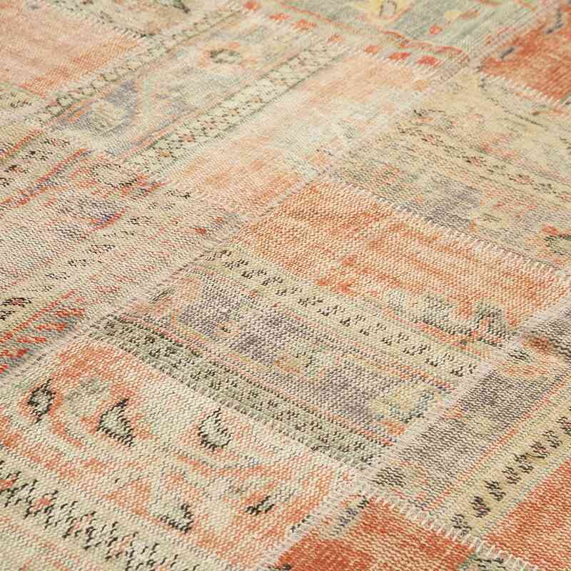 Patchwork Hand-Knotted Turkish Rug - 8' 5" x 11' 7" (101 in. x 139 in.) - K0049756