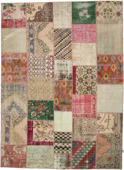 Patchwork Ek Dokuma Halı - 264 cm x 366 cm
