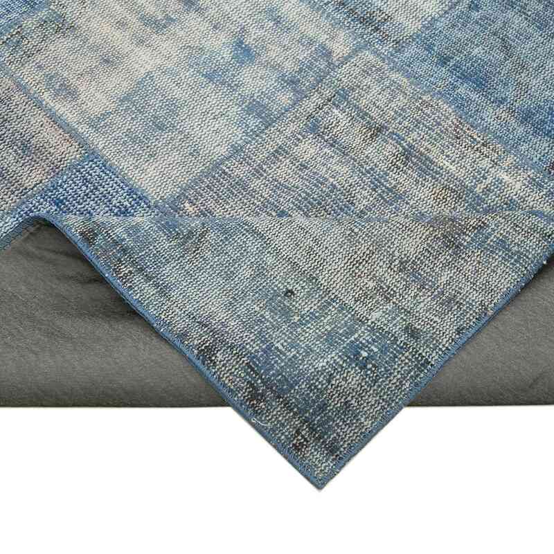 Alfombra De Retazos Turca Sobre-teñida - 248 cm x 345 cm - K0049848