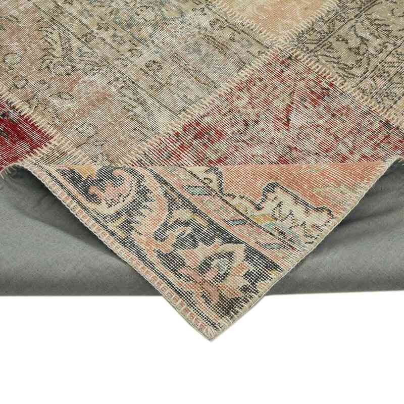 Patchwork Ek Dokuma Halı - 251 cm x 298 cm - K0049893