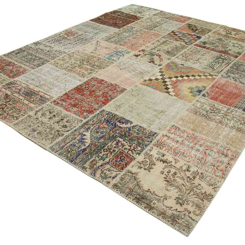 Patchwork Ek Dokuma Halı - 250 cm x 303 cm - K0049895