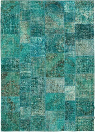 Boyalı Patchwork Halı - 251 cm x 351 cm