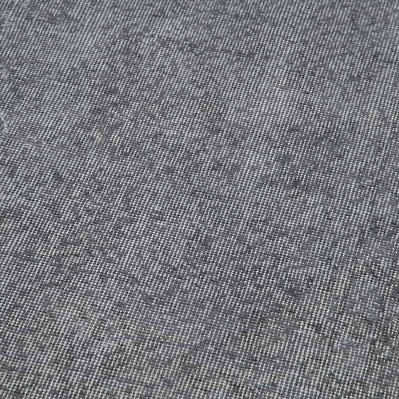 Gris Alfombra de Pasillo Turca Vintage Sobreteñida - 98 cm x 367 cm - K0050118