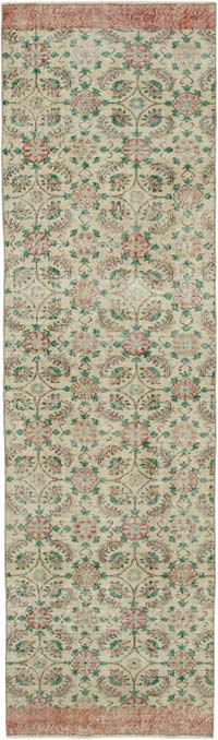 Vintage Anadolu Yolluk - 91 cm x 318 cm