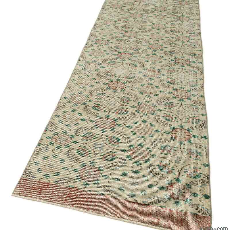 Vintage Turkish Runner Rug - 3'  x 10' 5" (36" x 125") - K0050126