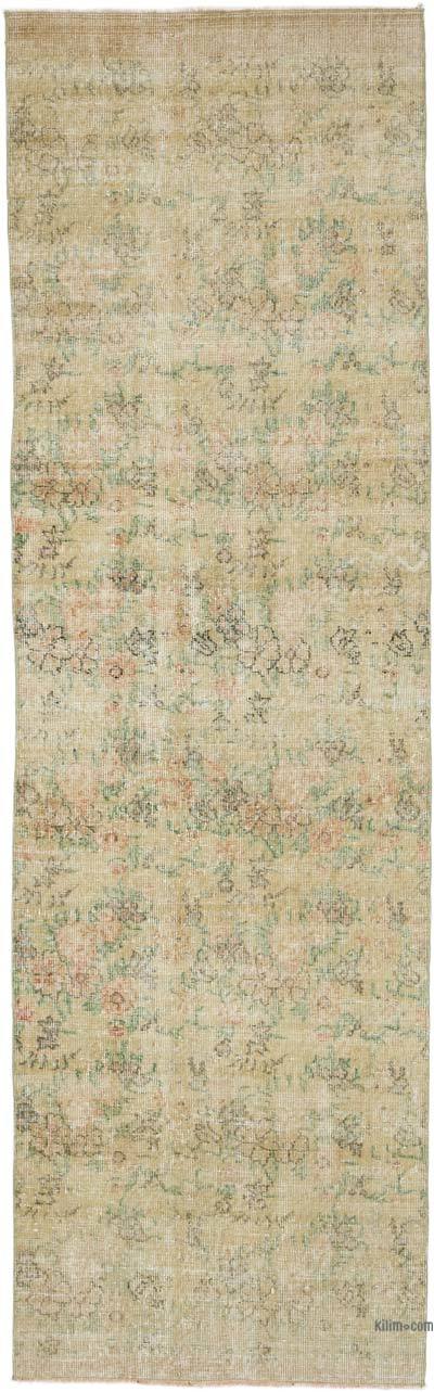 Alfombra Turca Vintage De Pasillo - 91 cm x 297 cm
