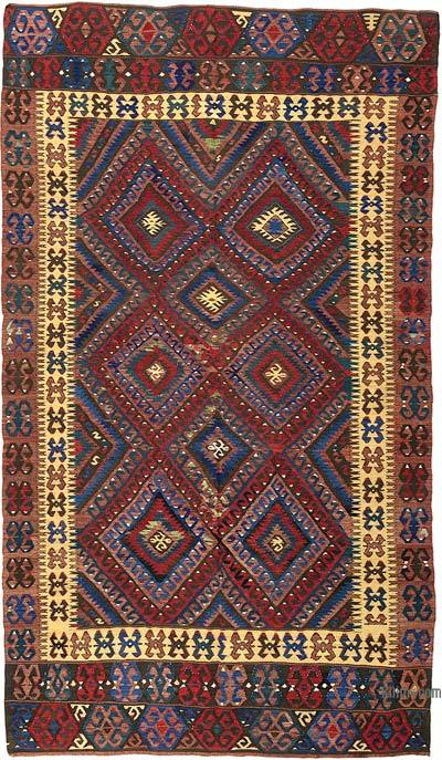 Çok Renkli Fethiye Kilimi - 145 cm x 260 cm