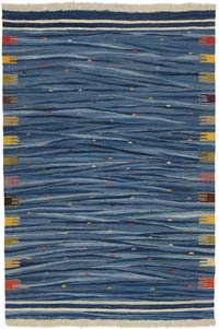 Nueva Alfombra Turca Kilim - 124 cm x 182 cm