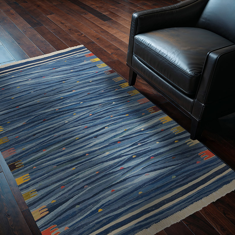 Yeni Kök Boya El Dokuma Kilim - 124 cm x 182 cm - K0050315