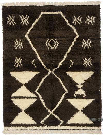 Brown New Turkish Tulu Rug