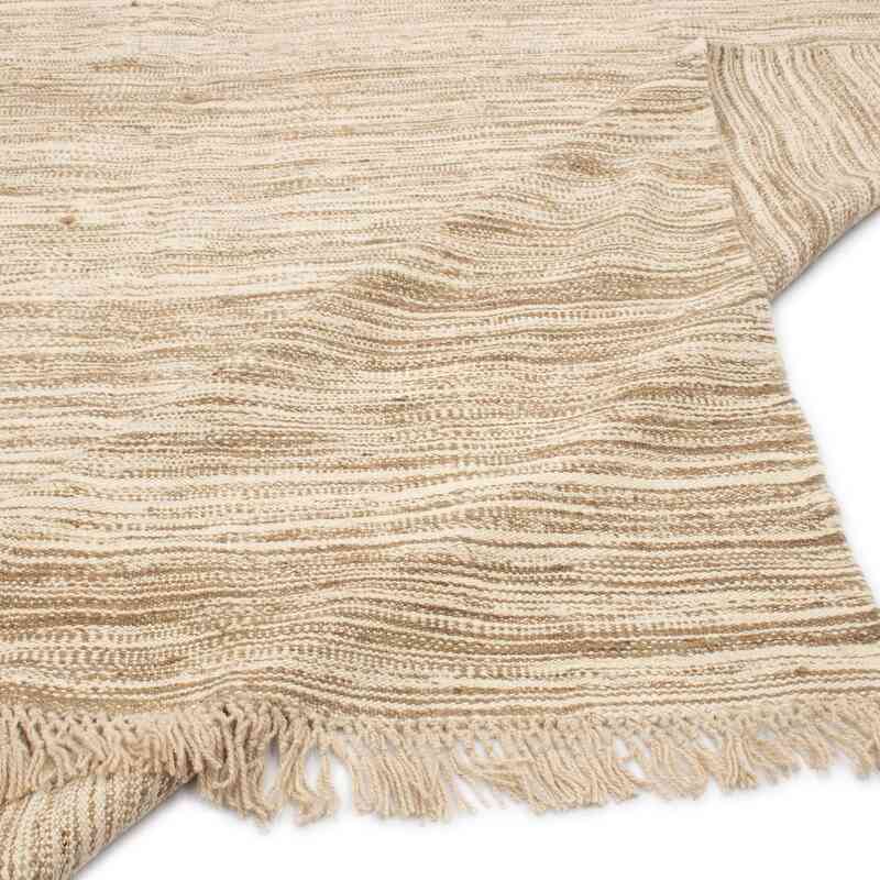 Beige Nueva Alfombra Turca Kilim - 266 cm x 367 cm - K0050399