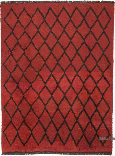 Moroccan Style Hand-Knotted Tulu Rug - 8' 8" x 11' 4" (104 in. x 136 in.)