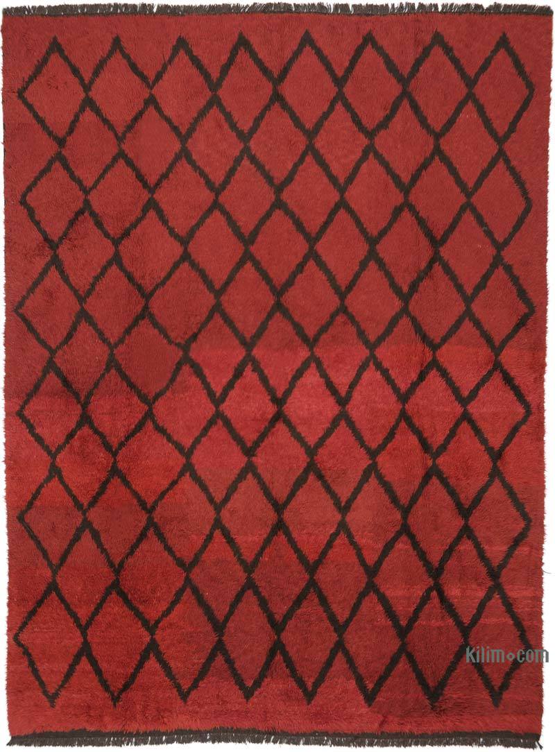 Moroccan Style Hand-Knotted Tulu Rug - 8' 8" x 11' 4" (104 in. x 136 in.) - K0050436