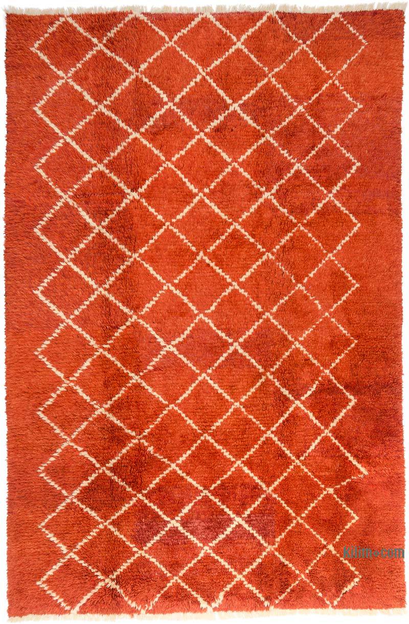 Alfombra "Tulu" de estilo marroquí anudada a mano - 229 cm x 349 cm - K0050441