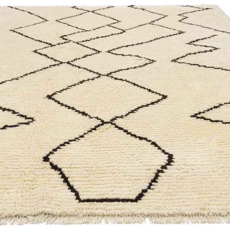 Alfombra "Tulu" de estilo marroquí anudada a mano - 246 cm x 311 cm - K0050445