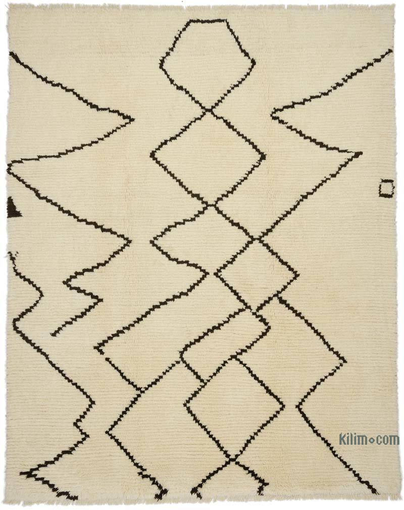 Alfombra "Tulu" de estilo marroquí anudada a mano - 246 cm x 311 cm - K0050445