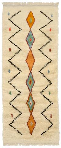 Fas Stili El Dokuma Tülü - 99 cm x 240 cm