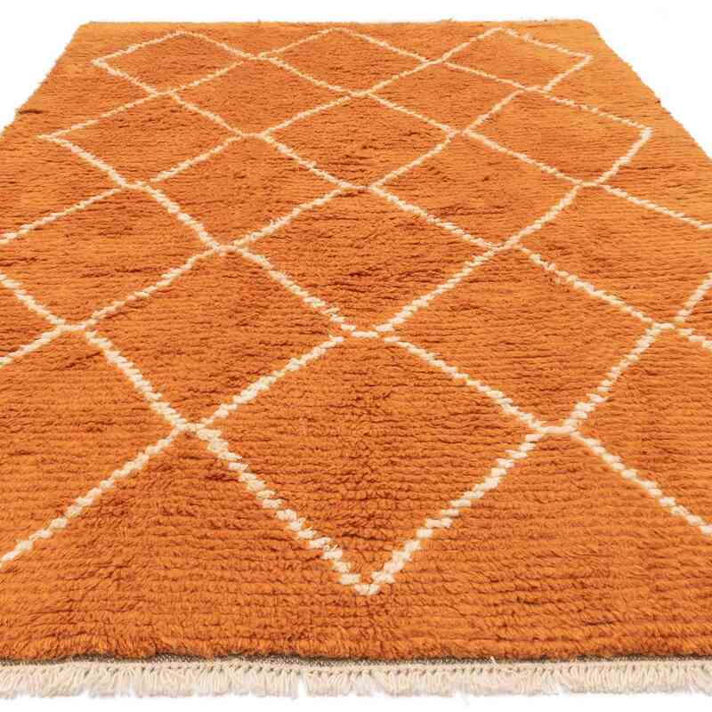 Alfombra "Tulu" de estilo marroquí anudada a mano - 190 cm x 317 cm - K0050456