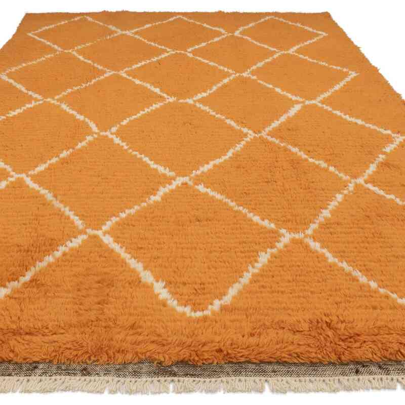 Alfombra "Tulu" de estilo marroquí anudada a mano - 190 cm x 317 cm - K0050456