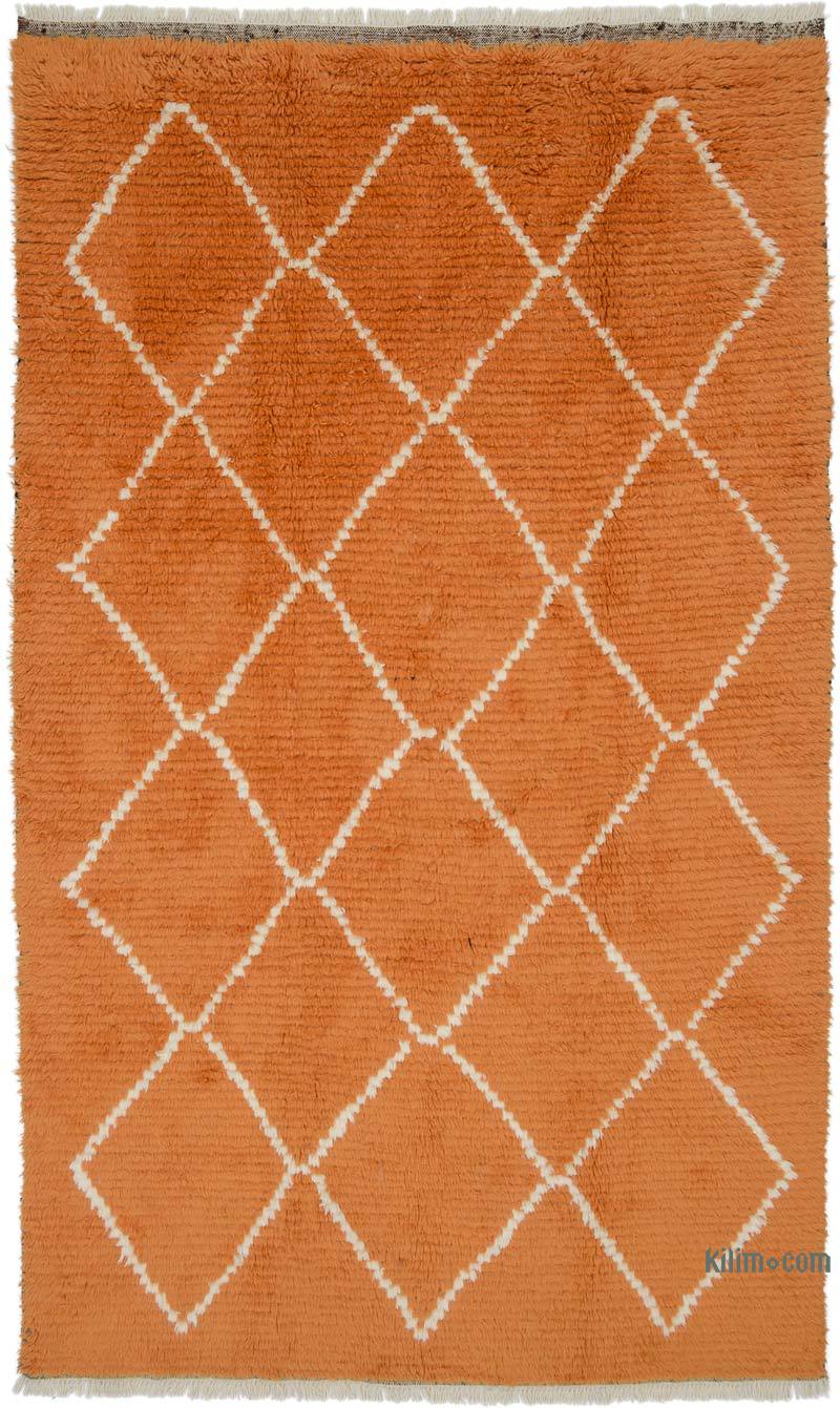 Alfombra "Tulu" de estilo marroquí anudada a mano - 190 cm x 317 cm - K0050456