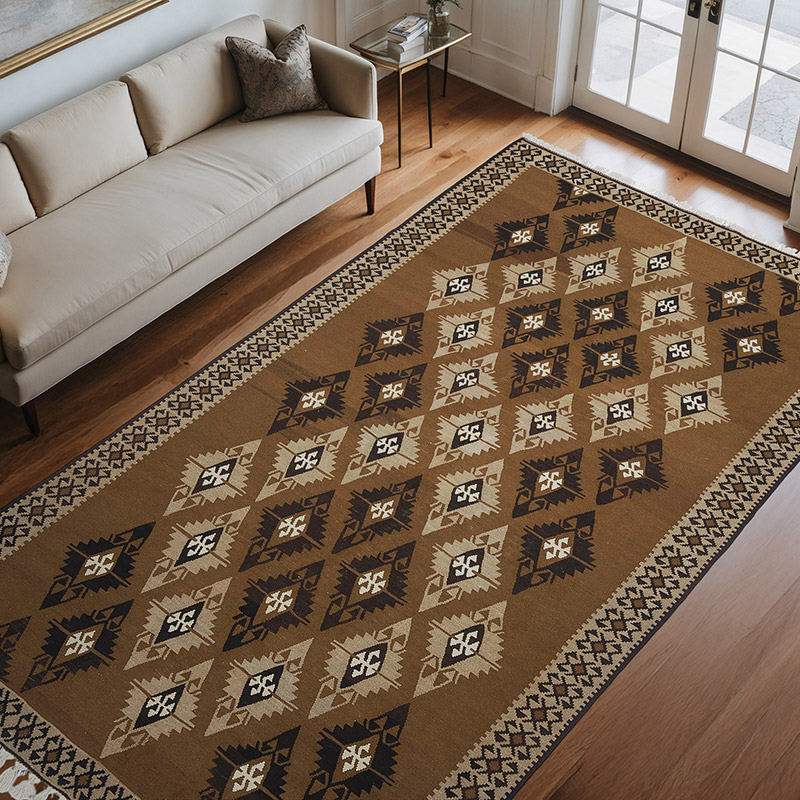 Alfombra Kars Kilim Vintage - 201 cm x 337 cm - K0050512
