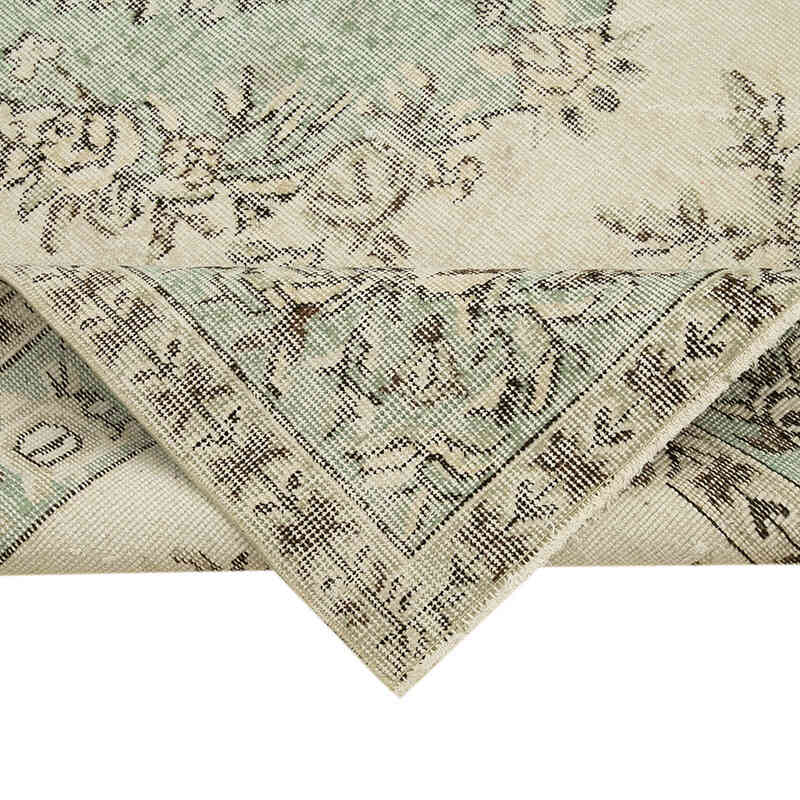 Alfombra Vintage Turca Anudada a Mano - 177 cm x 280 cm - K0050559