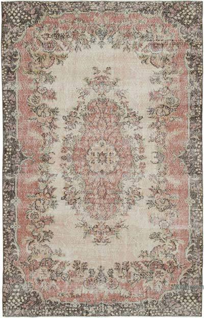 Vintage Turkish Hand-Knotted Rug - 6' 8" x 10' 5" (80 in. x 125 in.)