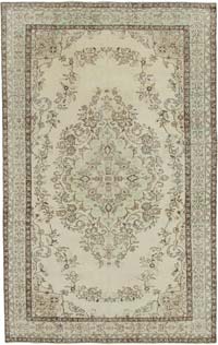 El Dokuma Vintage Halı - 191 cm x 309 cm
