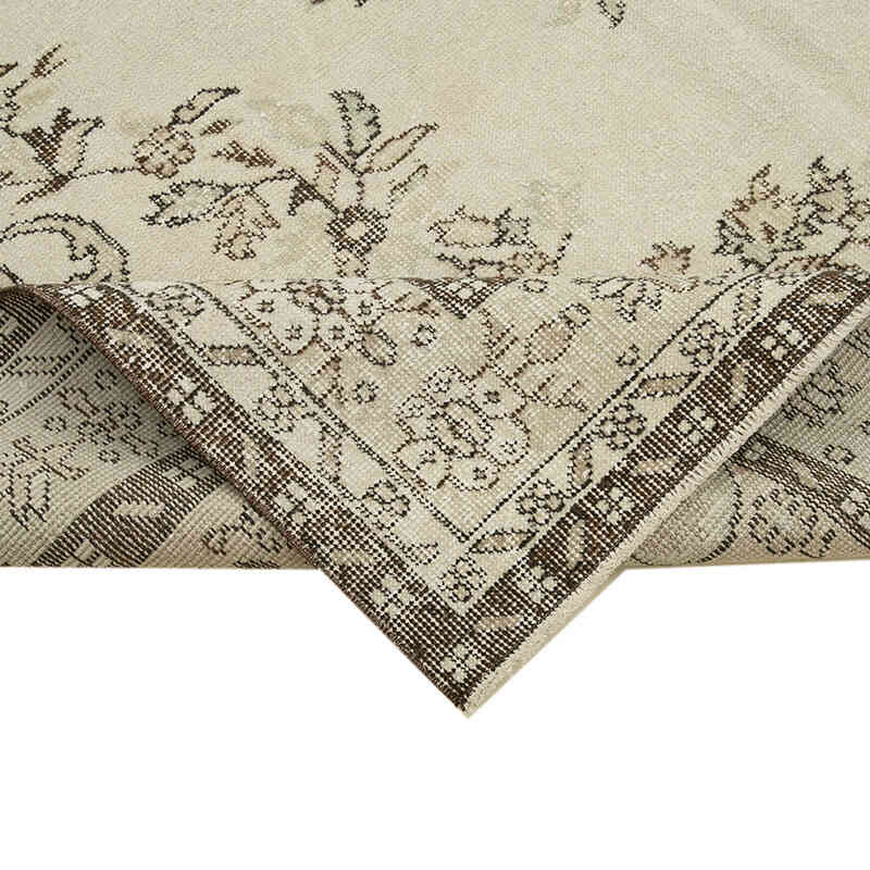 Alfombra Vintage Turca Anudada a Mano - 191 cm x 309 cm - K0050579