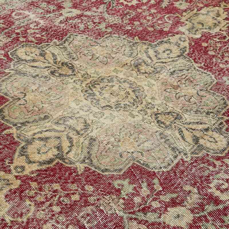 Vintage Turkish Hand-Knotted Rug - 6' 10" x 10'  (82 in. x 120 in.) - K0050586