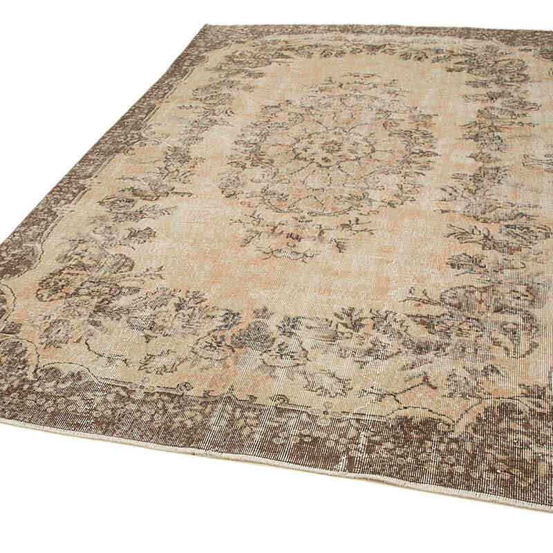 Vintage Turkish Hand-Knotted Rug - 6' 8" x 10' 2" (80" x 122") - K0050613