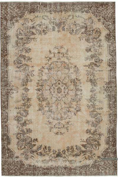 Vintage Turkish Hand-Knotted Rug - 6' 8" x 10' 2" (80 in. x 122 in.)