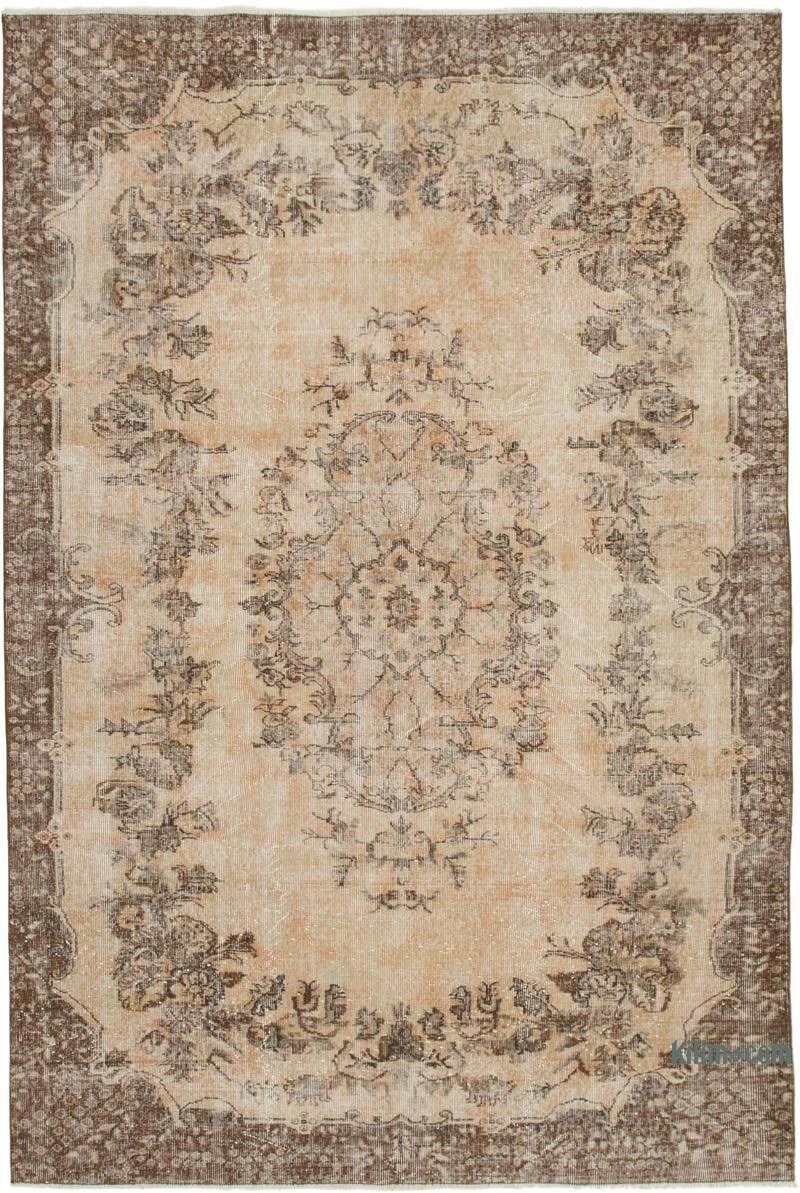 Vintage Turkish Hand-Knotted Rug - 6' 8" x 10' 2" (80" x 122") - K0050613