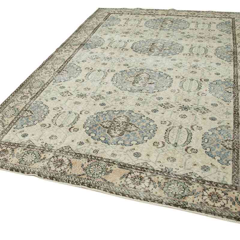 Vintage Turkish Hand-Knotted Rug - 6' 7" x 10'  (79 in. x 120 in.) - K0050640