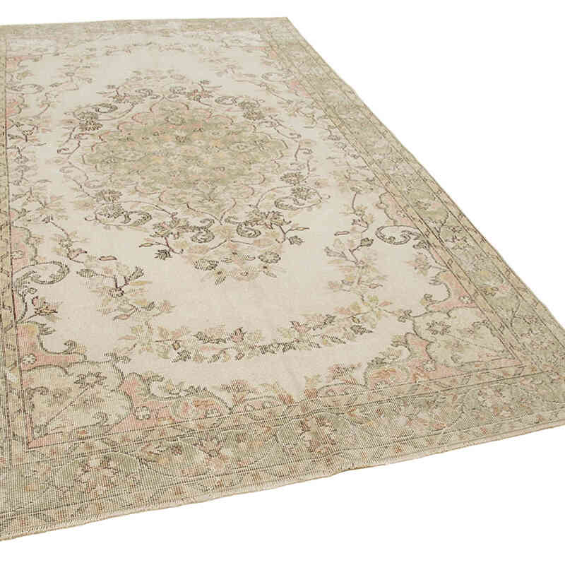 Alfombra Vintage Turca Anudada a Mano - 170 cm x 295 cm - K0050646