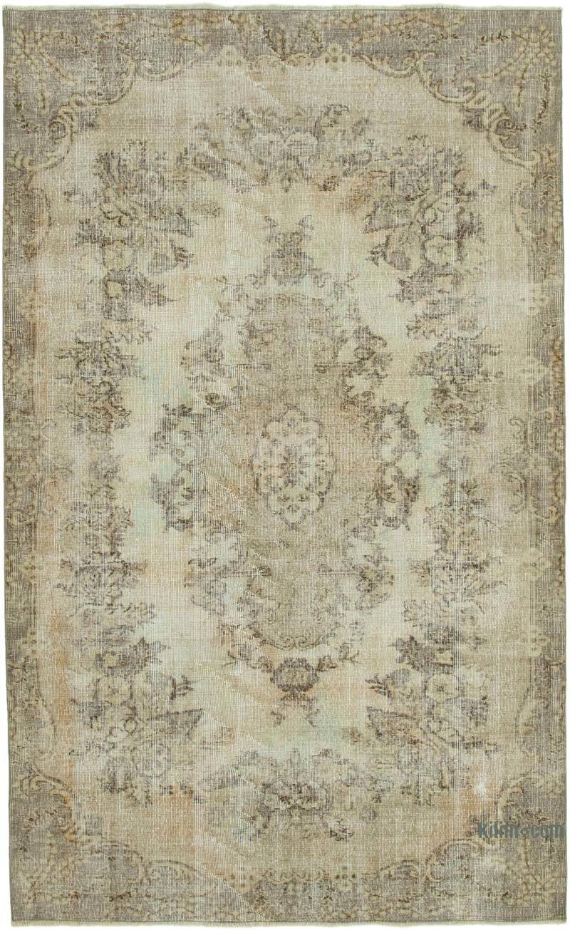 Vintage Turkish Hand-Knotted Rug - 5' 3" x 8' 8" (63 in. x 104 in.) - K0050659