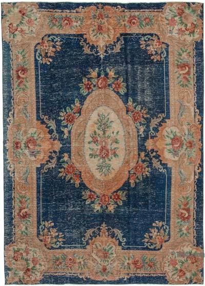 Vintage El Dokuma Anadolu Halısı - 204 cm x 286 cm