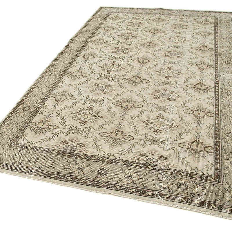 Alfombra Vintage Turca Anudada a Mano - 172 cm x 296 cm - K0050717