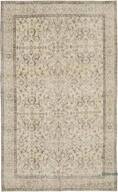 Vintage El Dokuma Anadolu Halısı - 173 cm x 284 cm