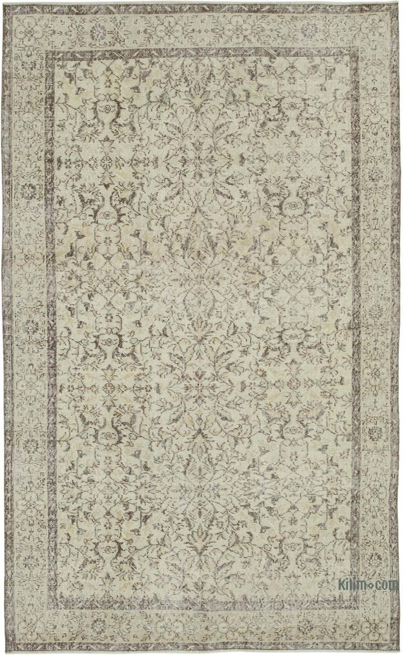 Vintage Turkish Hand-Knotted Rug - 5' 8" x 9' 4" (68 in. x 112 in.) - K0050740